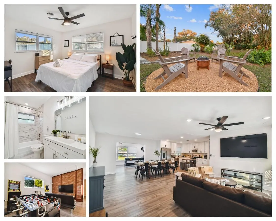 Plush Sheets, Games!, Huge Backyard, Massage Chair Tampa